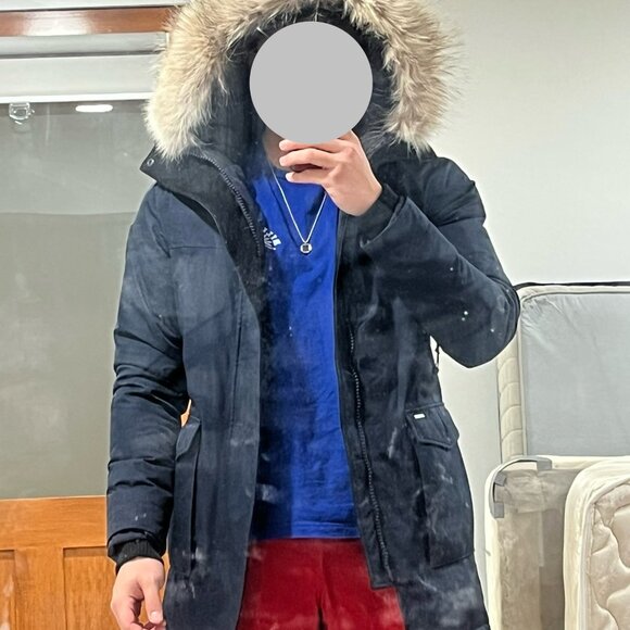 XS Nobis "Yves" Men's Parka - Navy | With Box, New - Picture 9 of 16